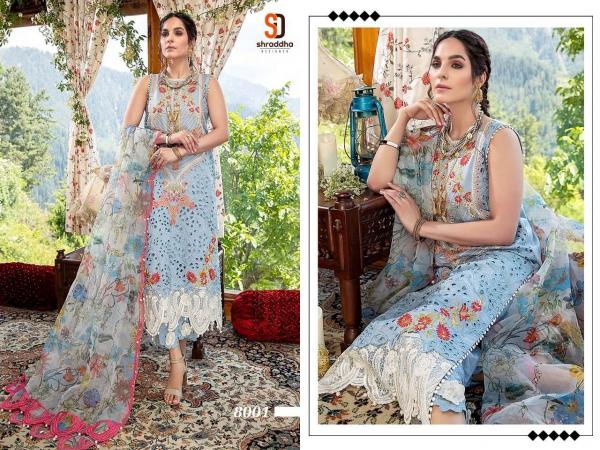 Shraddha Charizma 8 Cambric Cotton Designer Pakistani Salwar Suits